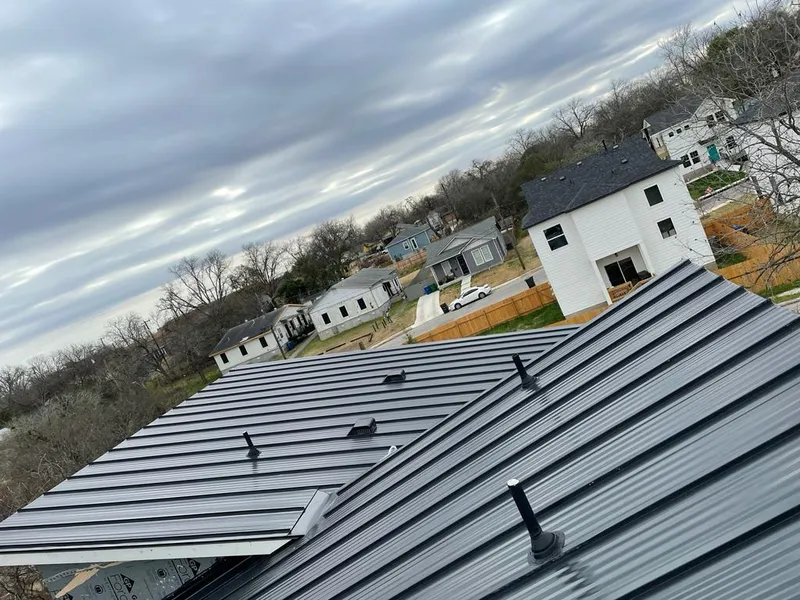 Standing seam metal roof panels with vents for Skylight Repair in Murrysville